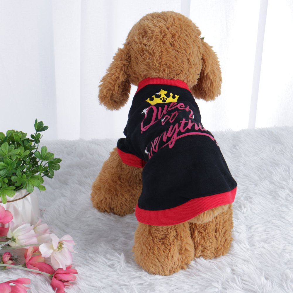 Pet T Shirt Spring Fall Dog Puppy Small Pet Cat Apparel Clothes Vest Clothing Printed, M #1 Animals & Pet Supplies > Pet Supplies > Cat Supplies > Cat Apparel Unique Bargains L #4 