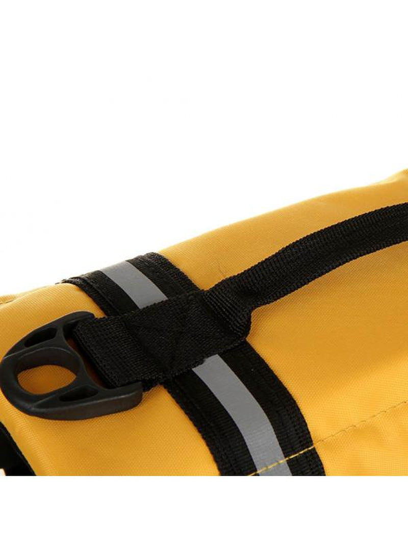 Dog Life Jacket Adjustable Dog Lifevest Swimsuit Safety Vest Apparel Lifesaver Preserver Coat for Small Medium Large Puppy with Handle Reflective for Swimming and Boating Animals & Pet Supplies > Pet Supplies > Dog Supplies > Dog Apparel Naturalour   