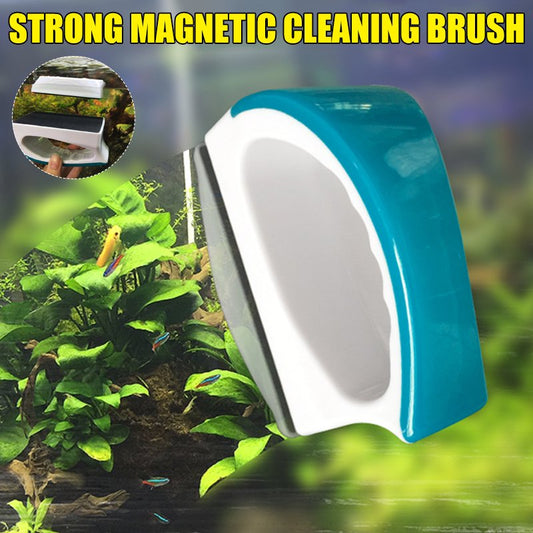 Mini Magnetic Fish Tank Aquarium Glass Cleaner Brush Magnets Strong Magnetic Clean Dead Ends Scratch-Free New Animals & Pet Supplies > Pet Supplies > Fish Supplies > Aquarium Cleaning Supplies ShineKing   