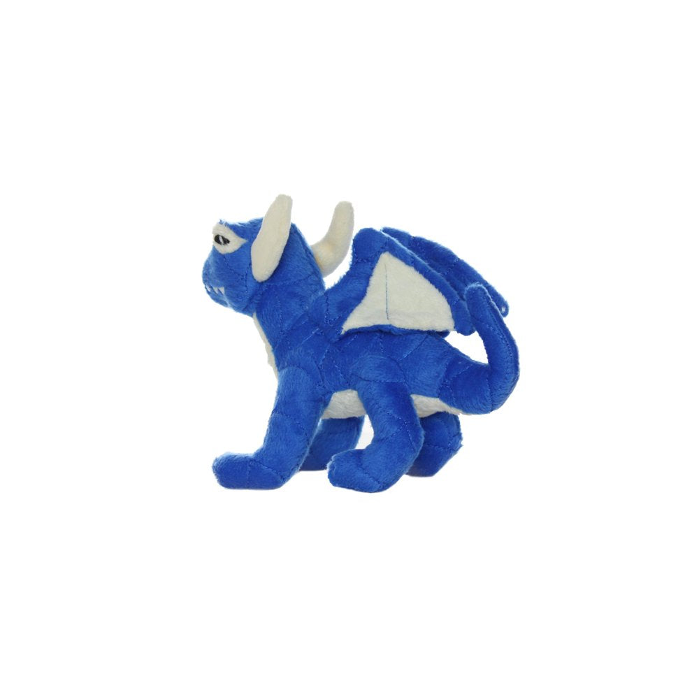 Mighty Junior Dragon Blue, Plush and Durable Dog Toy Animals & Pet Supplies > Pet Supplies > Dog Supplies > Dog Toys VIP Products   