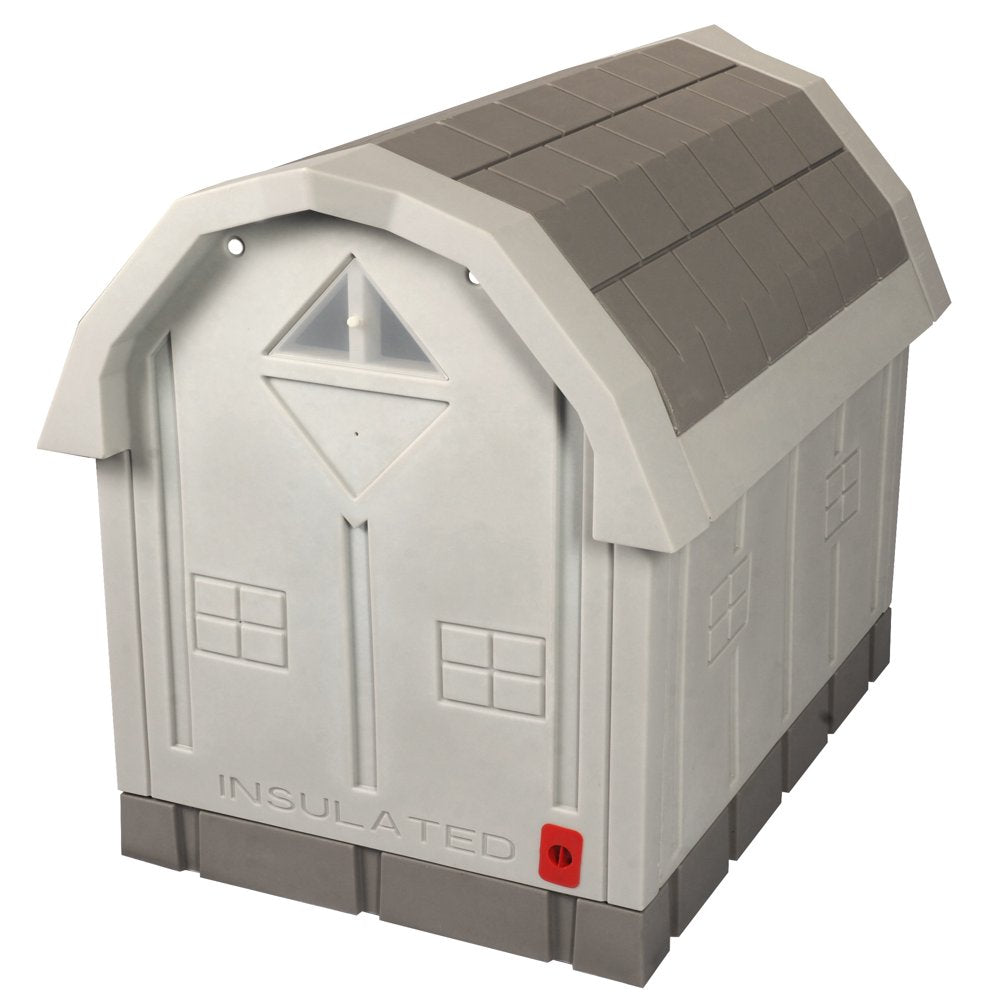 Dog Palace Insulated Dog House, Large, 47.50"L X 31.50"W X 38.50"H Animals & Pet Supplies > Pet Supplies > Dog Supplies > Dog Houses ASL Solutions   