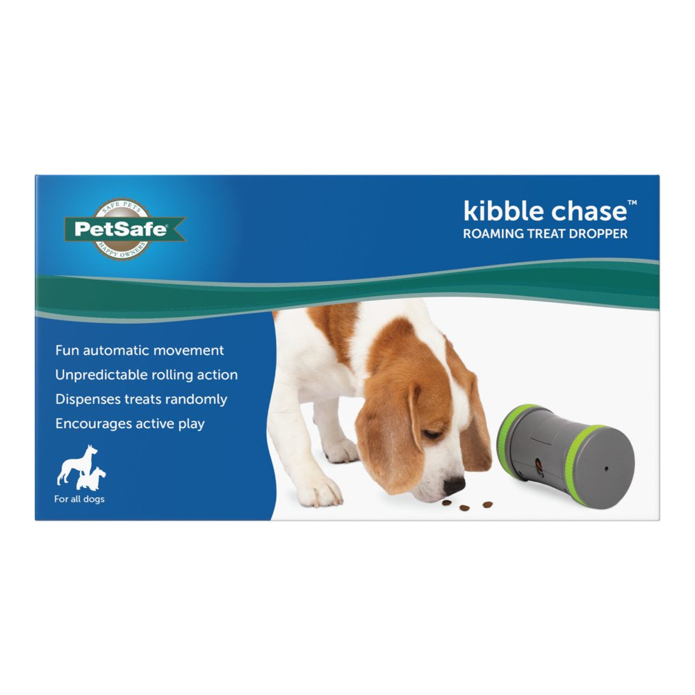 Petsafe Kibble Chase Interactive Dog Toy, Slow Feeder, Electronic Treat Dispenser