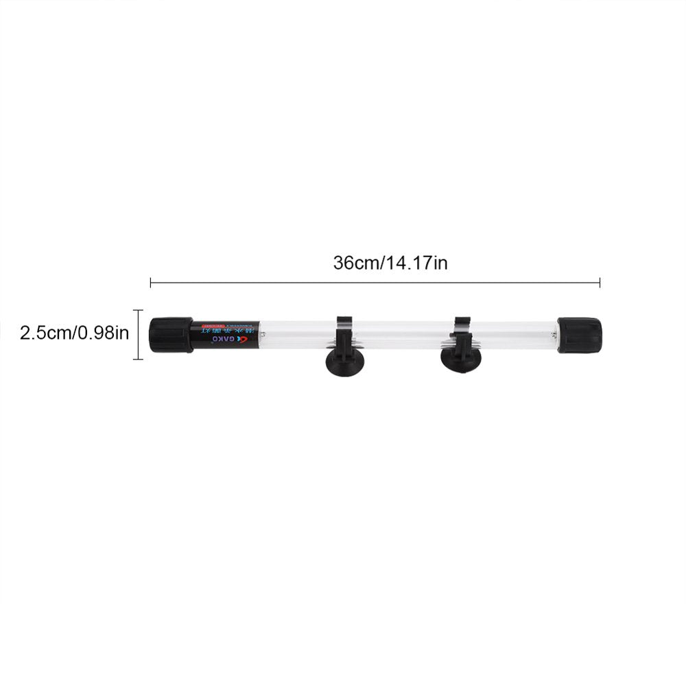 Mgaxyff Aquarium Fish Tank Submersible UV Germicidal Lamp Sterilizer Light US Plug110V-120V, Aquarium UV Germicidal Lamp,Aquarium Light Animals & Pet Supplies > Pet Supplies > Fish Supplies > Aquarium Lighting Mgaxyff   