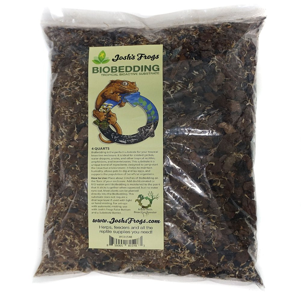 Josh'S Frogs Biobedding Tropical Bioactive Substrate (4 Quarts) Animals & Pet Supplies > Pet Supplies > Fish Supplies > Aquarium Gravel & Substrates Josh's Frogs   