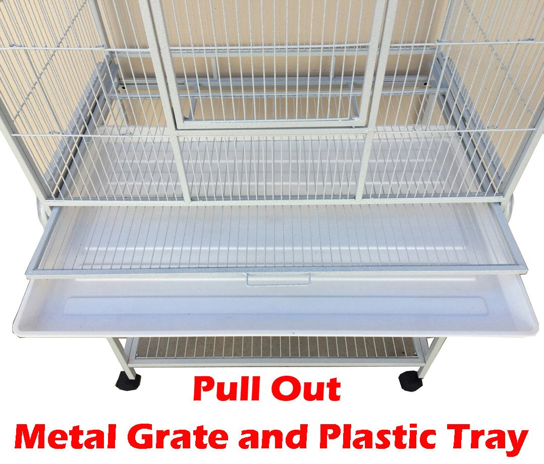 Extra Large 4-Tiers Small Animal Critter House Habitat Cage with Narrow 1/2-Inch Wire Spacing for Guinea Pig Ferret Chinchilla Sugar Glider Rats Mice Hamster Hedgehog Gerbil Animals & Pet Supplies > Pet Supplies > Small Animal Supplies > Small Animal Habitats & Cages Mcage   