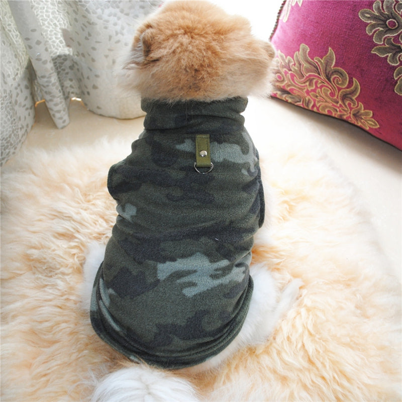 Puppy Pet Dogs Padded Vest Warm Coats Jackets Costumes with Traction Ring Animals & Pet Supplies > Pet Supplies > Dog Supplies > Dog Apparel BAGGUCOR   