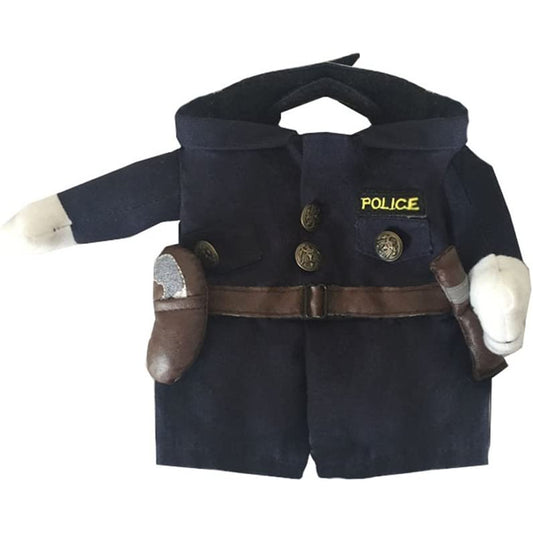 Pet Police Costume Costume Dog Cat Pet Halloween Christmas Prop Dressing up Party Apparel Animals & Pet Supplies > Pet Supplies > Cat Supplies > Cat Apparel Ofspeizc S  