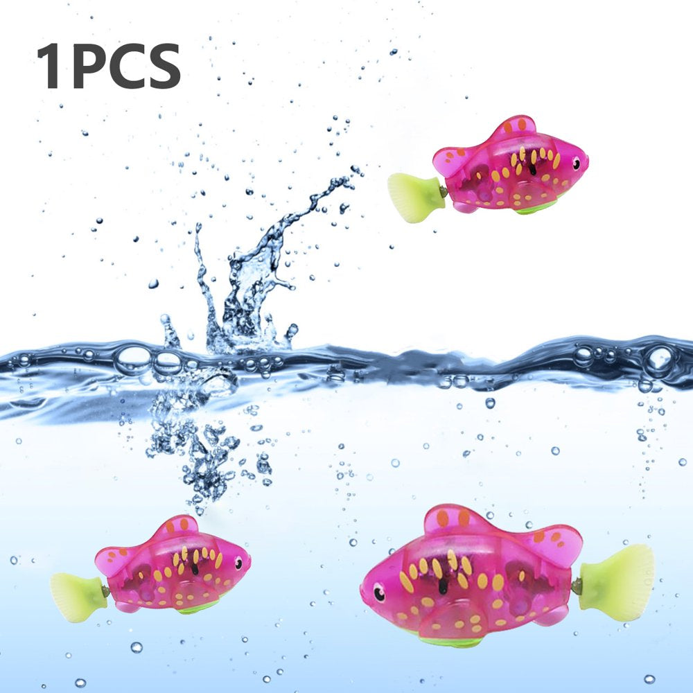 Cat Interactive Electric Fish Toy Water Cat Toy for Indoor Play Swimming Robot Fish Toy for Cat and Dog with LED Light Pet Toys Animals & Pet Supplies > Pet Supplies > Cat Supplies > Cat Toys Welpettie   