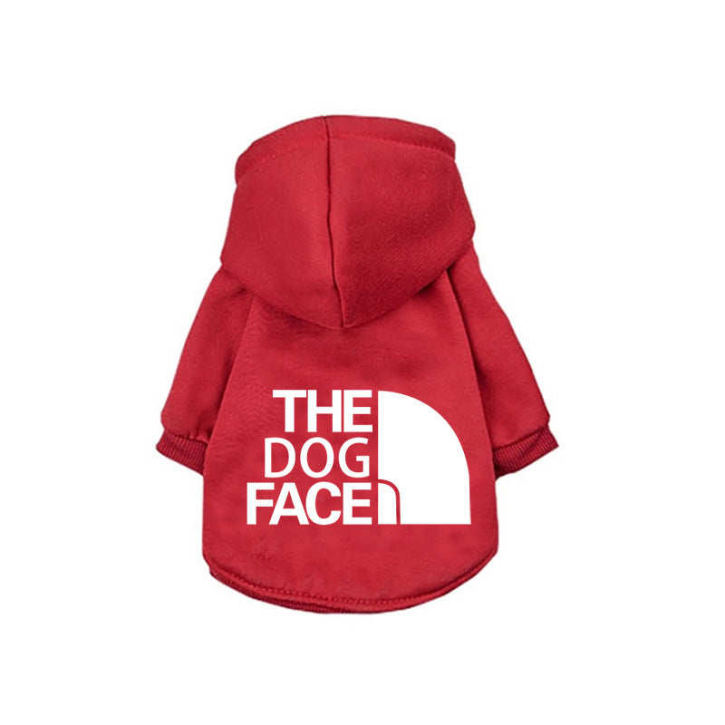 Dog Outfits, Puppy Clothes for Small Puppy XS S M, the Dog Face, Dog Clothes for Small Dogs, Dog Hoodie Animals & Pet Supplies > Pet Supplies > Dog Supplies > Dog Apparel Powerdelux M Red 