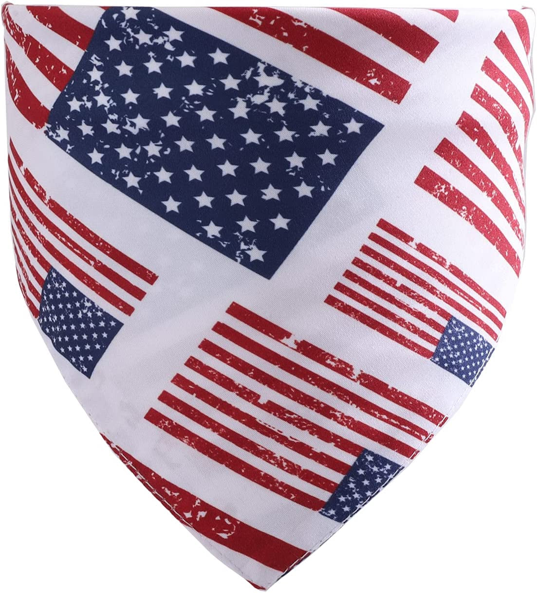 Binaryabc USA Flag Dog Bandana,American Flags Dog Bandana Pet Scarfs,4Th of July American Independence Day Pet Decorations(Style 4) Animals & Pet Supplies > Pet Supplies > Dog Supplies > Dog Apparel BinaryABC   