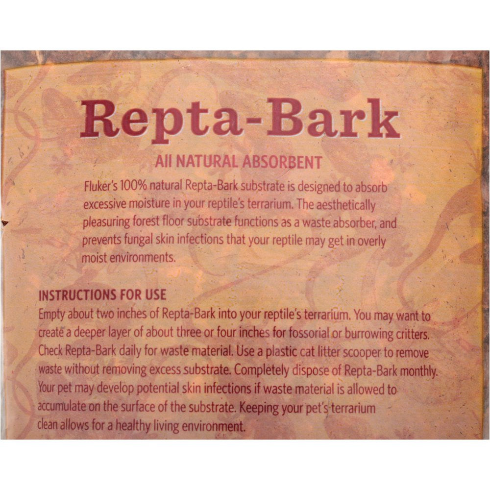 Fluker'S Aquaculture Repta Bark, 4 Qt, Reptile, Amphibian Animals & Pet Supplies > Pet Supplies > Reptile & Amphibian Supplies > Reptile & Amphibian Substrates Wal-Mart Stores, Inc.   