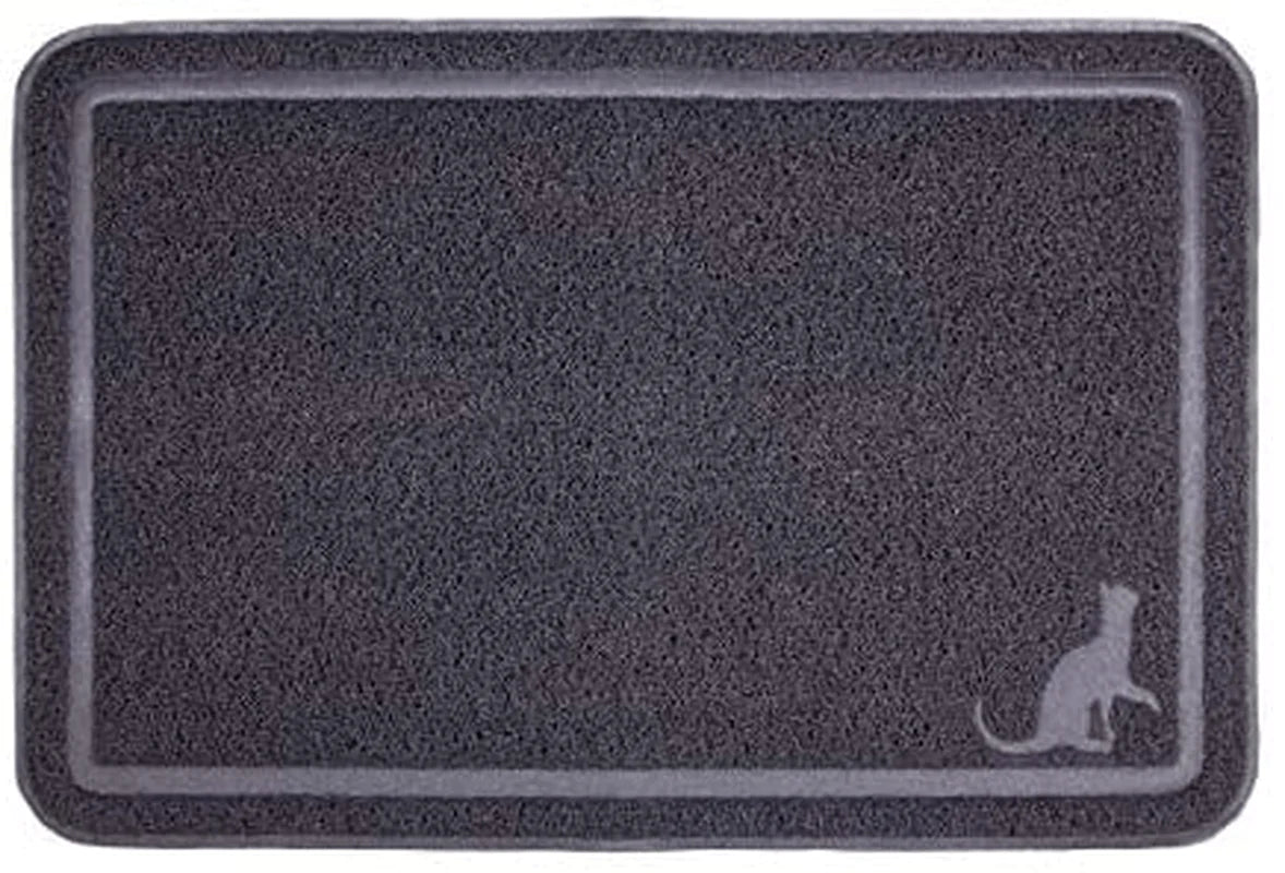 Caldwell'S Large Cat Litter Mat Durable Litter Box Mat Heavy Duty Waterproof anti Slip XL Kitty Litter Mat Cat Pad Easy Clean Scatter Control Pet Food Bowl Mat Soft on Paws Urine Proof Animals & Pet Supplies > Pet Supplies > Cat Supplies > Cat Litter Box Mats Caldwell's Pet Supply Co. Coiled 35.5" x 24" 