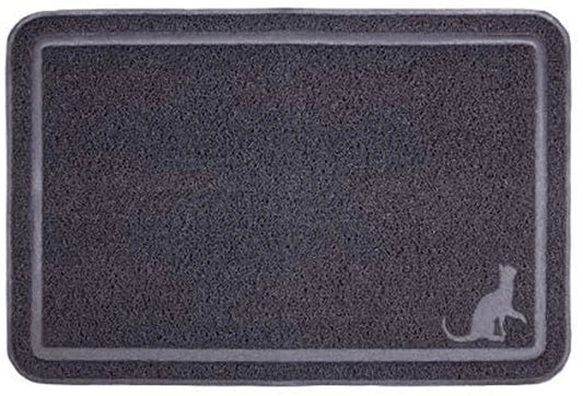 Caldwell'S Large Cat Litter Mat Durable Litter Box Mat Heavy Duty Waterproof anti Slip XL Kitty Litter Mat Cat Pad Easy Clean Scatter Control Pet Food Bowl Mat Soft on Paws Urine Proof Animals & Pet Supplies > Pet Supplies > Cat Supplies > Cat Litter Box Mats Caldwell's Pet Supply Co. Coiled 35.5" x 24" 