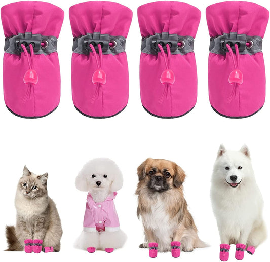 Weewooday 12 Pieces Dog Socks Non-Slip Pet Knit Socks and Dog India