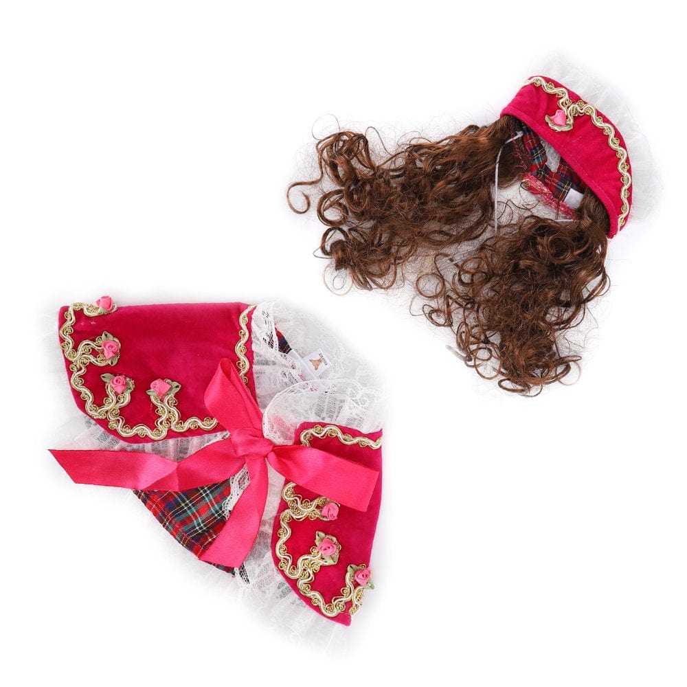 Cat Clothes, Cat Costumes for Cats Only Cat Costume Cat Costume for Cats for Little Pigs for Cats PF18 Rose Red S Animals & Pet Supplies > Pet Supplies > Cat Supplies > Cat Apparel Mgaxyff   