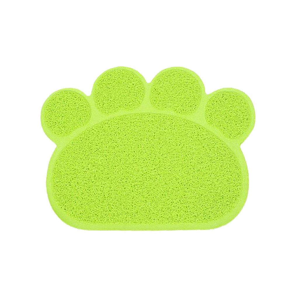 Cat Litter Mat - Kitty Trapping for Boxes to Trap Mess, Scatter Control Washable Indoor Pet Rug and Carpet Small Animals & Pet Supplies > Pet Supplies > Cat Supplies > Cat Litter Box Mats TANGNADE Green  