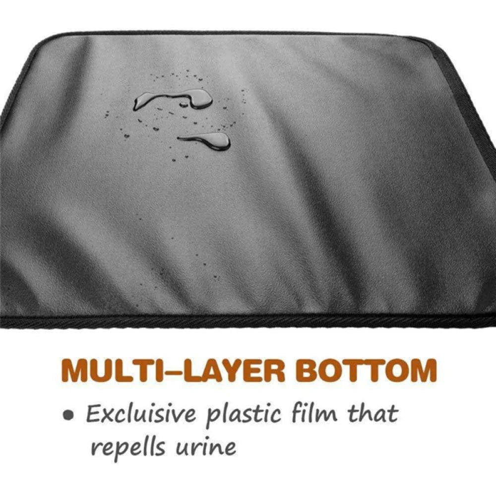 Cat Litter Mat, Litter Box Mat,Honeycomb Double Layer Trapping Litter Mat Design,Waterproof Urine Proof Kitty Litter Mat,Easy Clean Scatter Control