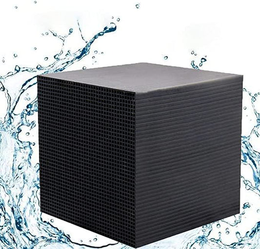 Mntiln Water Purifier Cube, Ultra Strong Activate Carbon Water Purification Filter, Reusable Activated Carbon Water Purifier, Aquarium Water Purifier Cube for Fish Tank, Ponds, Horse Water Trough Animals & Pet Supplies > Pet Supplies > Fish Supplies > Aquarium Filters jinkunde Large 10*10*10  