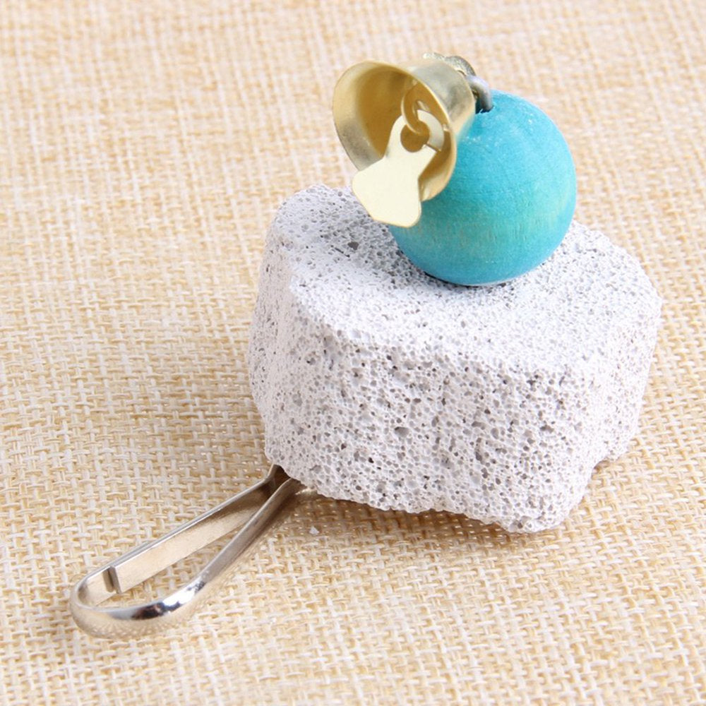 Walbest Birds Parrot Parakeet Grinding Mineral Bell Stone Molar Cage Hanging Chewing Toy (Random Color) Animals & Pet Supplies > Pet Supplies > Bird Supplies > Bird Toys Walbest   