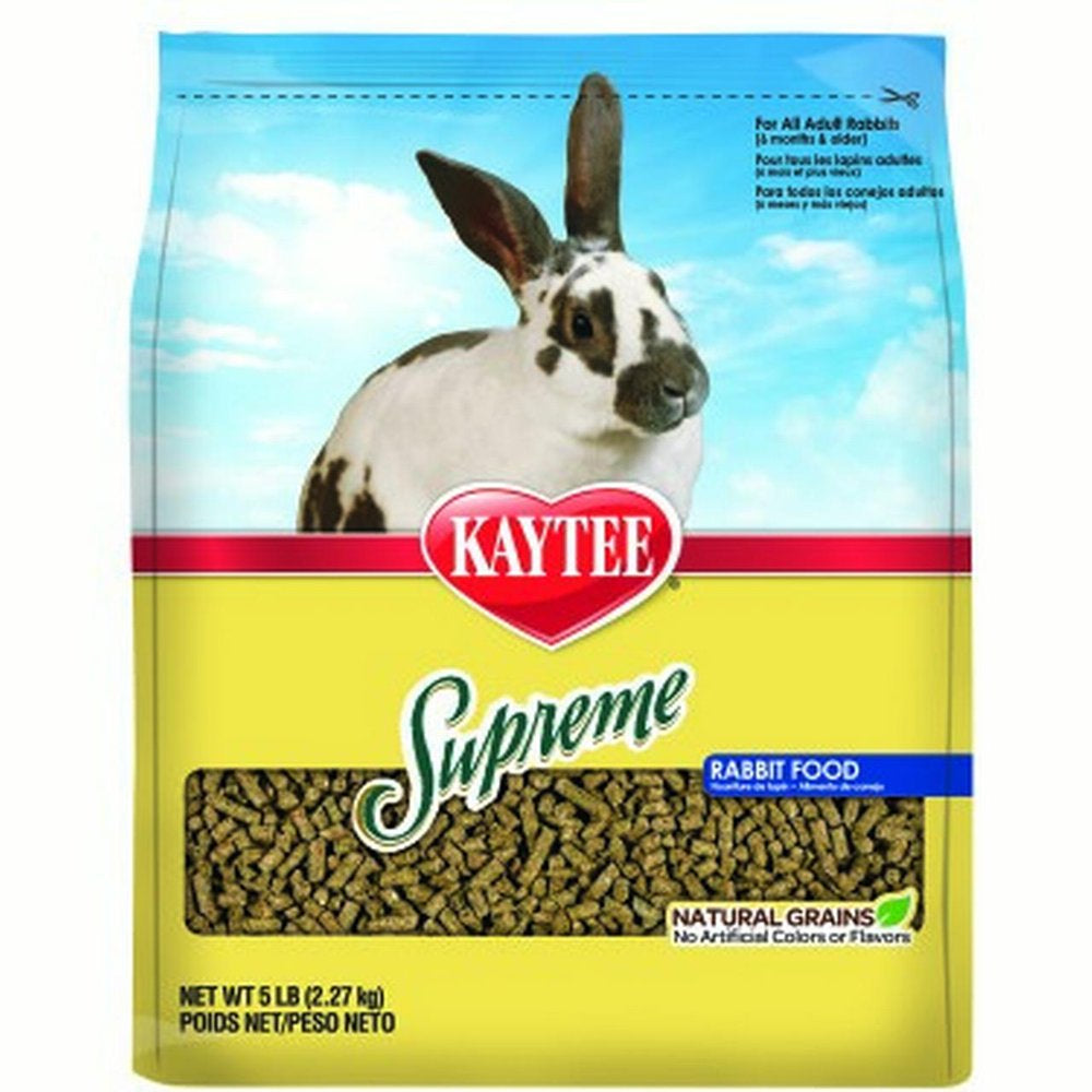 Kaytee® Supreme Rabbit Food 5 Lbs Animals & Pet Supplies > Pet Supplies > Small Animal Supplies > Small Animal Food Central - Kaytee Products   