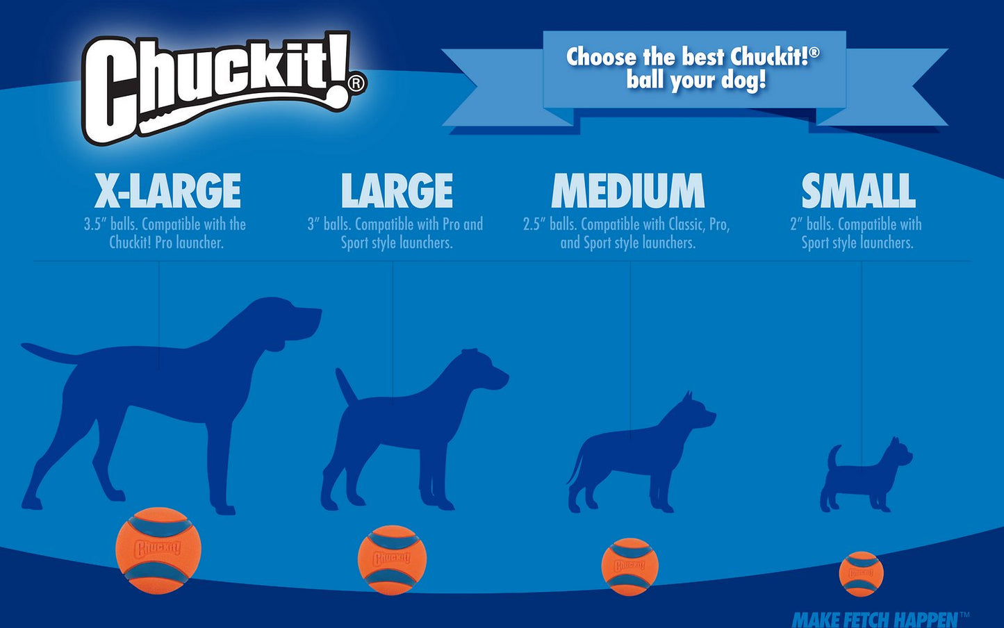 Canine Hardware Chuckit! Ultra Squeaker High Bounce Dog Toy Ball, Medium