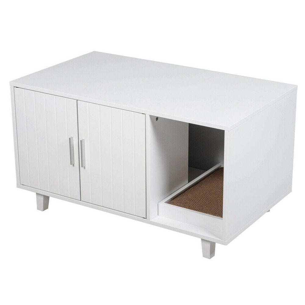 Good Life Apparel Modern Pet Crate Litter Box Enclosure House Table Animals & Pet Supplies > Pet Supplies > Cat Supplies > Cat Apparel Good Life Apparel   