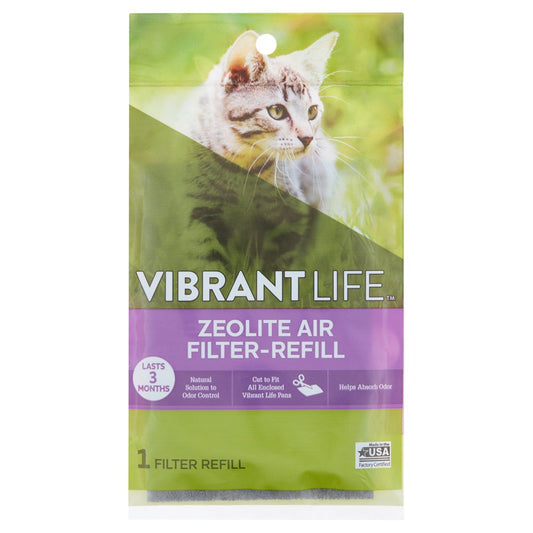 Vibrant Life Zeolite Air Cat Filter-Refill Animals & Pet Supplies > Pet Supplies > Cat Supplies > Cat Litter Wal-Mart Stores, Inc.   