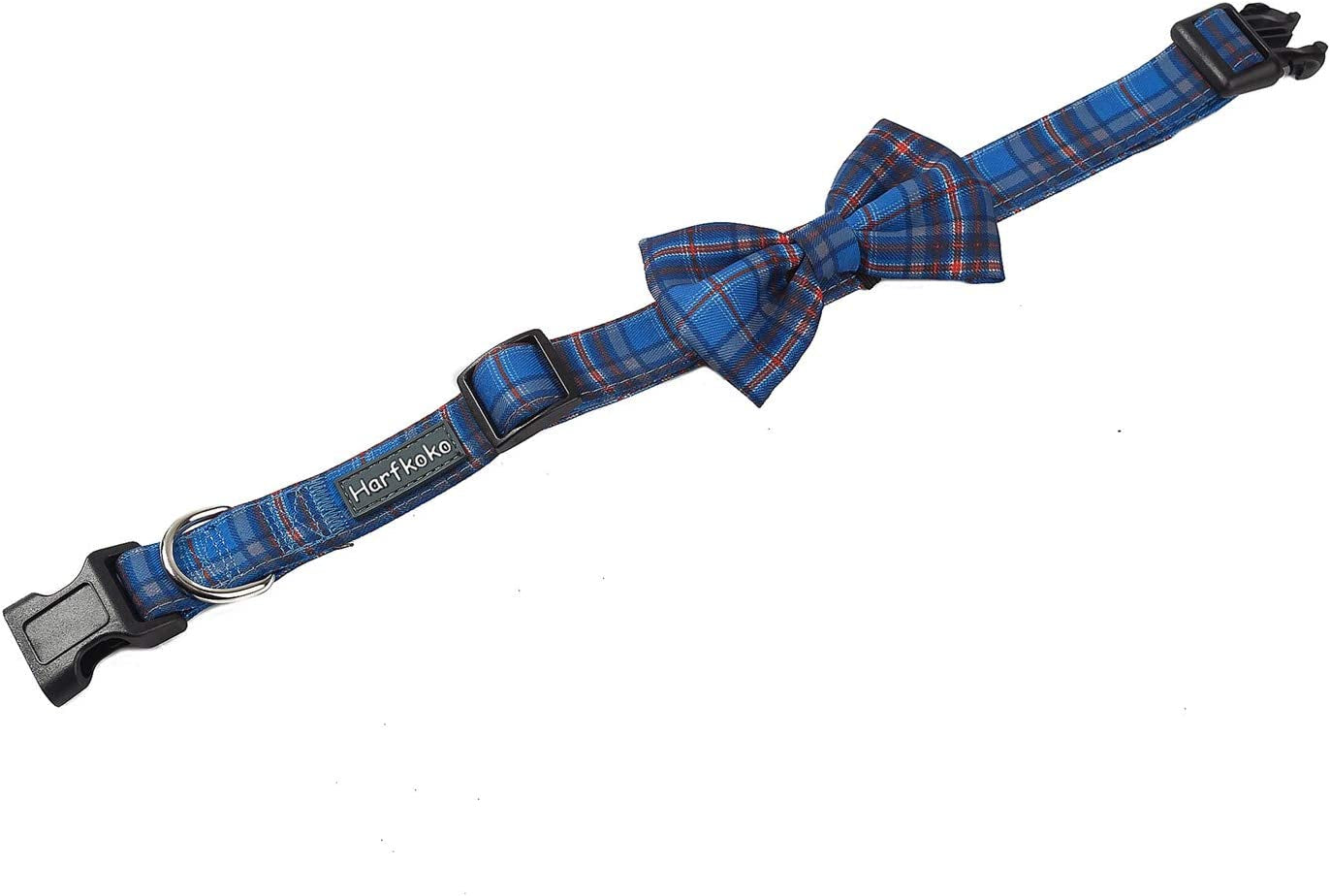 Pet Heroic Pet Dog Cat Collar with Grid Bow Tie, Adjustable Plaid Pet Dogs Cats Comfortable Durable Bowtie Collars for Small Medium Large Dogs Cats in 3 Styles Animals & Pet Supplies > Pet Supplies > Dog Supplies > Dog Apparel NingBo Pet Heroic supply co.,ltd   