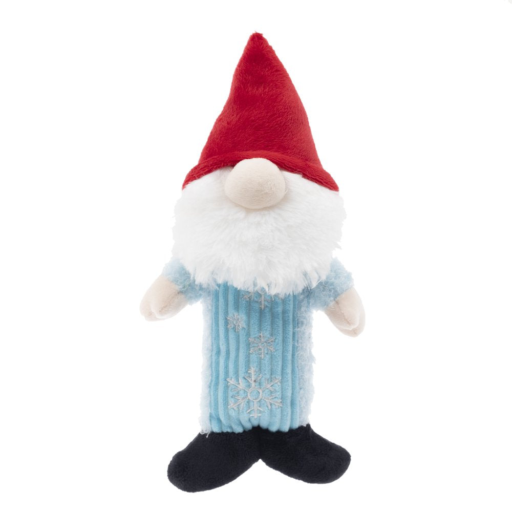 Vibrant Life Holiday 9.5 Inch Stuffed Plush Squeaky Christmas Gnome Stick Dog Toy Animals & Pet Supplies > Pet Supplies > Dog Supplies > Dog Toys Dan Dee International   