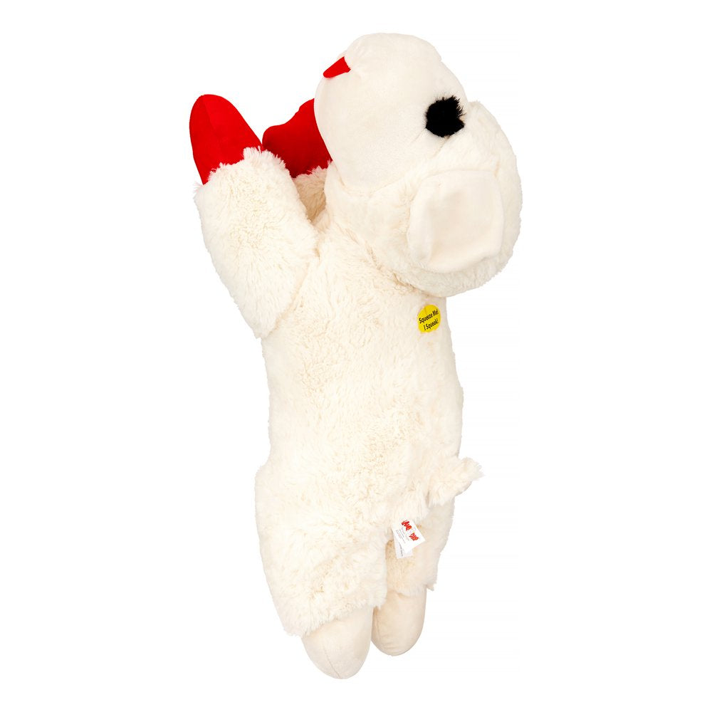 Multipet Lamb Chop Plush Dog Toy, Squeaker Inside, Jumbo Size, 24 Inches Animals & Pet Supplies > Pet Supplies > Dog Supplies > Dog Toys Multipet   