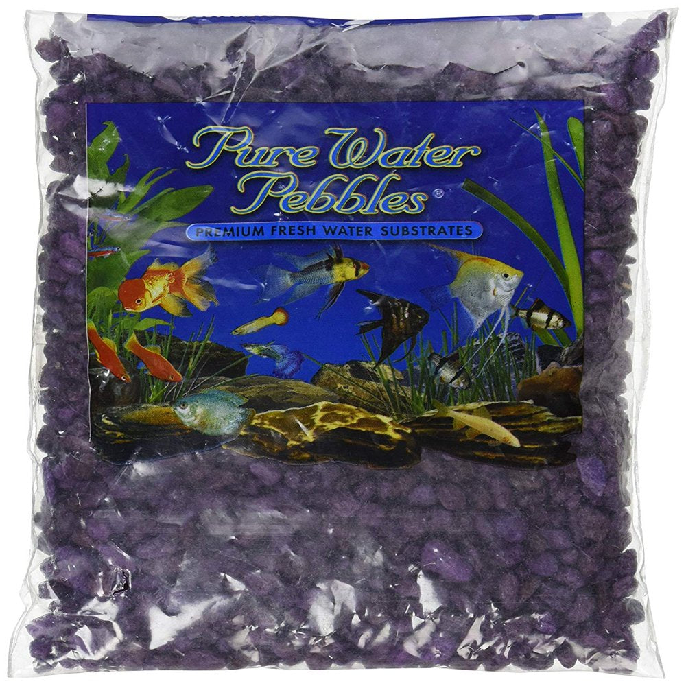 Aquarium Gravel, 2-Pound, Purple Passion, Pure Water Pebbles Premium Freshwater Substrates by Pure Water Pebbles Animals & Pet Supplies > Pet Supplies > Fish Supplies > Aquarium Gravel & Substrates Pure Water Pebbles   