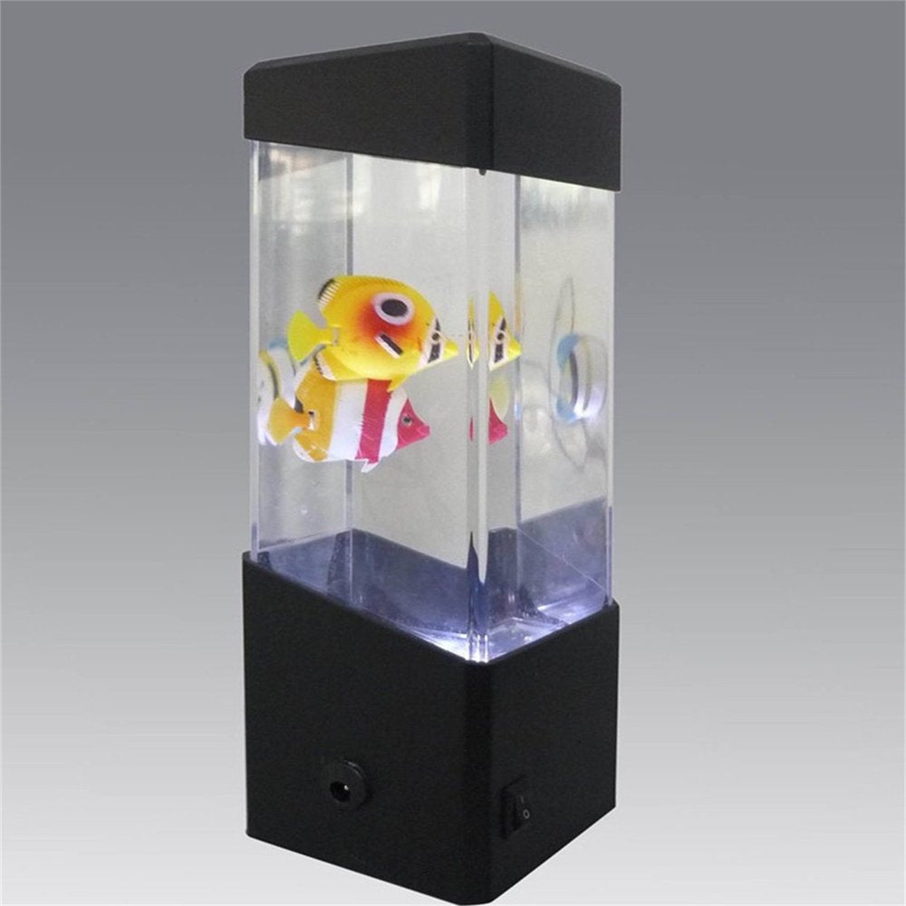 Household Items on Clearance Jellyfish Volcano Lamp Aquarium Light Led Lights Night Table Light 4 Types a ALAWOR NINA4119 Animals & Pet Supplies > Pet Supplies > Fish Supplies > Aquarium Lighting LAWOR   