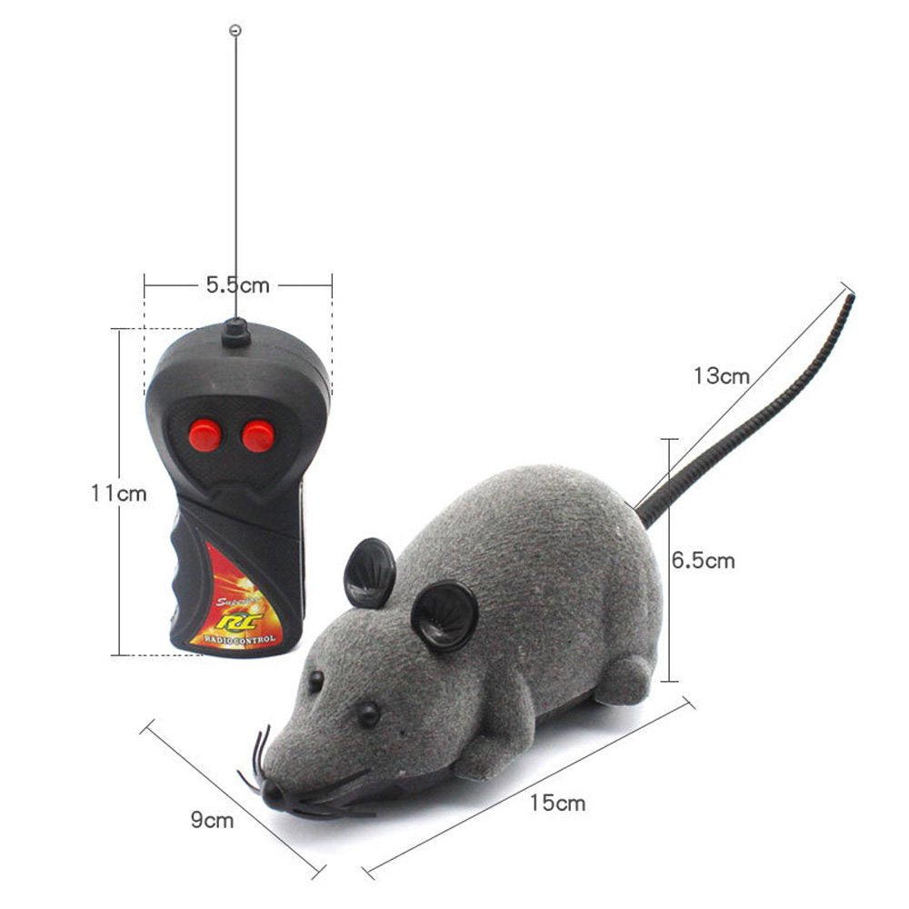 Carkira Cat Toy Wireless Remote Control Fun Mouse Machine Interactive Pet Cat Animals & Pet Supplies > Pet Supplies > Cat Supplies > Cat Toys Carkira   