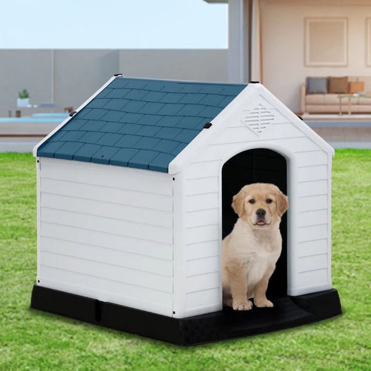 Dkeli Pet House for Small Dogs, Small, Plastic, Waterproof, 28" Animals & Pet Supplies > Pet Supplies > Dog Supplies > Dog Houses Dkeli 28"  