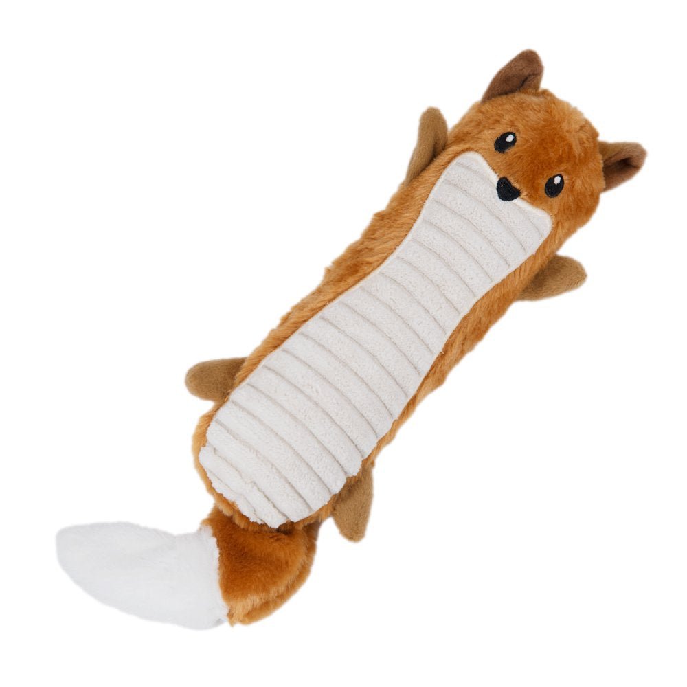 Petstages Stuffing-Free Big Squeak Fox Plush Dog Toy, Medium Animals & Pet Supplies > Pet Supplies > Dog Supplies > Dog Toys Outward Hound   