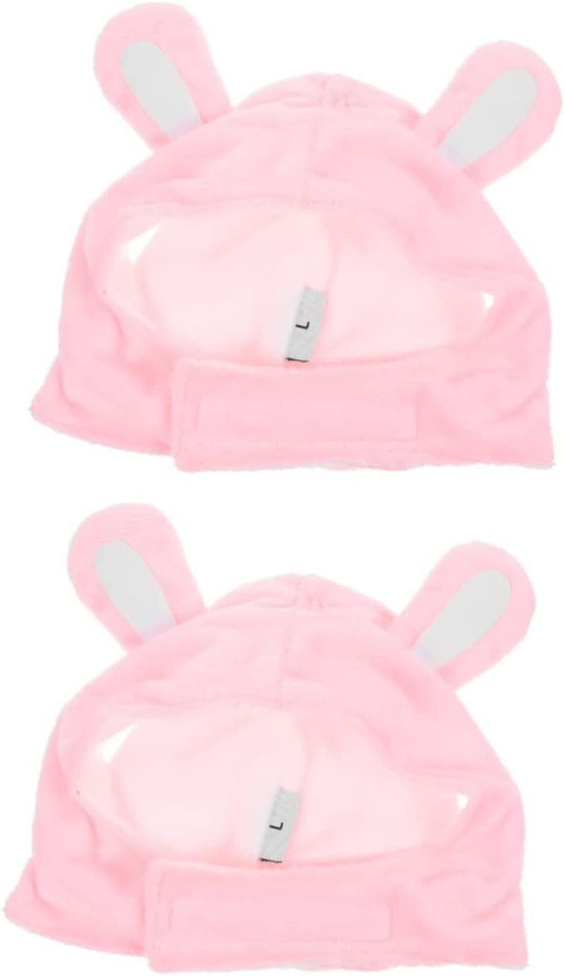 Balacoo 4Pcs Dog Costume Hat Cosplay in Dogs - for Accessories Year Party Cats Warm Pink Favor Bunny Kitten Accessory Dress Easter Rabbit up New Headwear Ears Puppy Headgear Small and Xs Animals & Pet Supplies > Pet Supplies > Dog Supplies > Dog Apparel Balacoo Pinkx2pcs 25x18cmx2pcs 