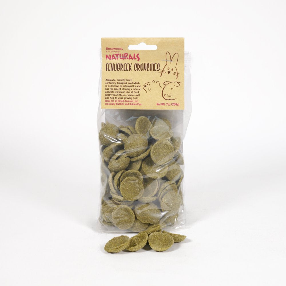 Naturals Small Animal Fenugreek Crunchies Animals & Pet Supplies > Pet Supplies > Small Animal Supplies > Small Animal Food Rosewood Naturals   