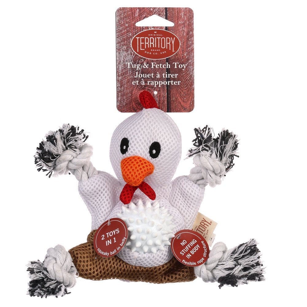 Original Territory Chicken 2-In-1 Dog Toy Animals & Pet Supplies > Pet Supplies > Dog Supplies > Dog Toys 3T Brands   