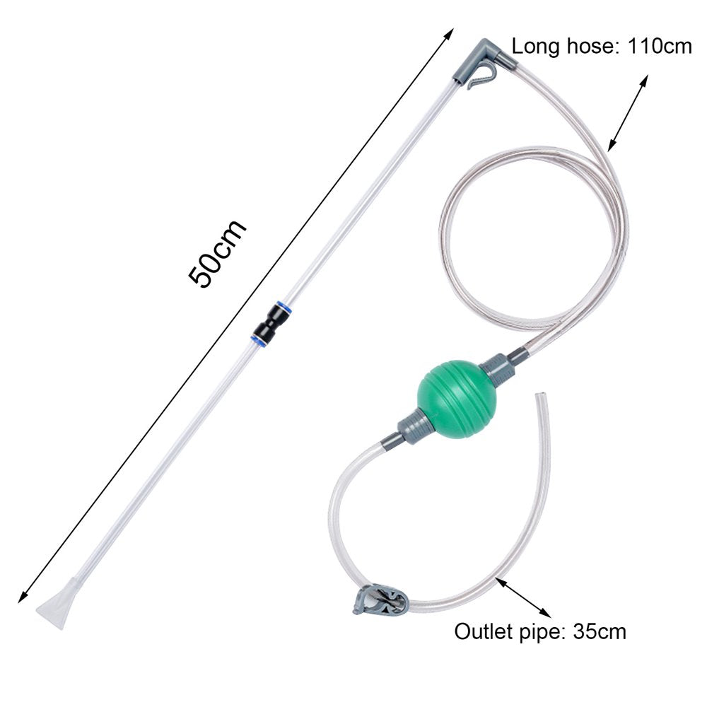 Leaveforme Aquarium Water Changer Long Hose Algae Scraping Sand Washing Fish Tank Gravel Cleaning Tool Aquarium Supplies Animals & Pet Supplies > Pet Supplies > Fish Supplies > Aquarium Cleaning Supplies leaveforme   