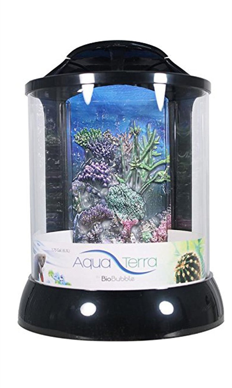 Biobubble 3D Background for Aquaterra, 1 Gallon, Pink, 7.5" X 7.5" X 10" Animals & Pet Supplies > Pet Supplies > Fish Supplies > Aquarium Decor BioBubble 2 gal  