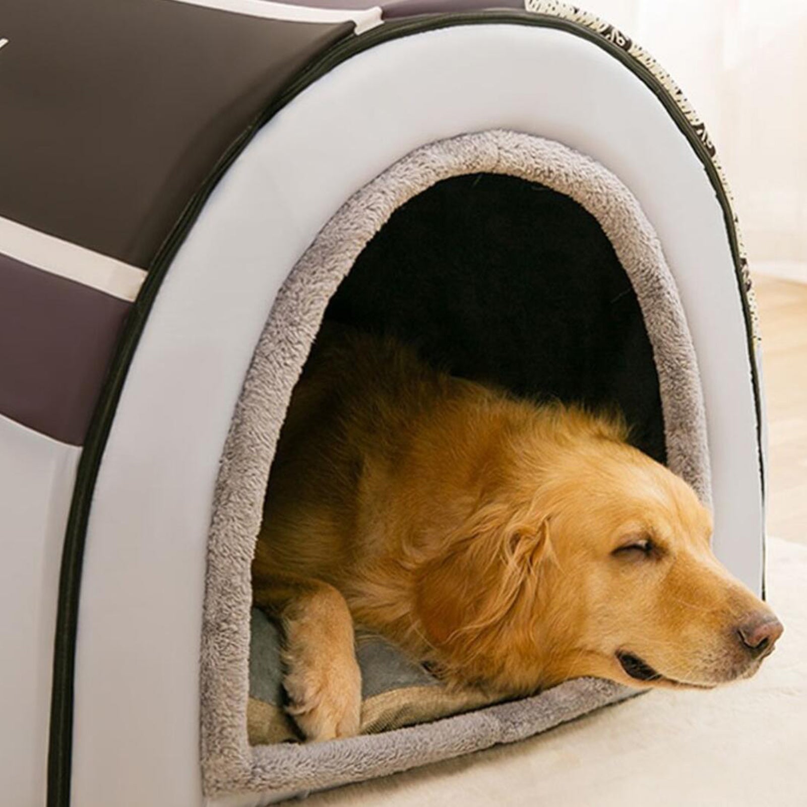 MEGAWHEELS Warm Winter Large Dog House, Removable and Washable, Indoor