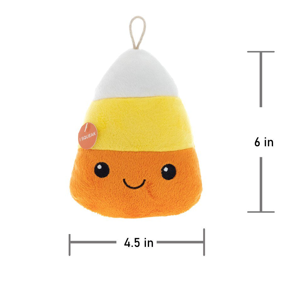 Vibrant Life Halloween Dog Toy, 6-Inch Squeaky Candy Corn Plush Animals & Pet Supplies > Pet Supplies > Dog Supplies > Dog Toys Dan Dee International   