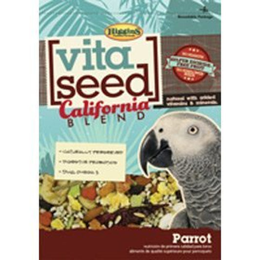 Higgins Vita Seed California Blend Parrot Bird Food, 25 Lb