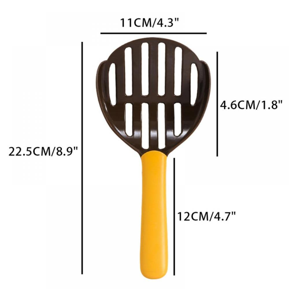 Large Cat Litter Spoon, the Flat Front Edge Can Be Easily Scooped under the Cat Litter, Stronger ABS Plastic, Non-Stick Coating, Keeping It Clean and Hygienic Animals & Pet Supplies > Pet Supplies > Cat Supplies > Cat Litter Forze   