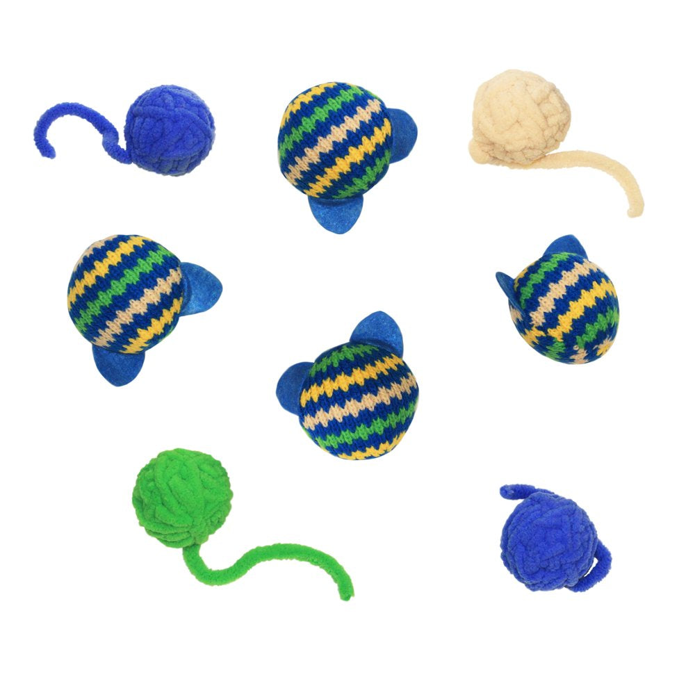 Vibrant Life Cat Toy - Catnip Yarn Balls, 9 Count with Catnip Animals & Pet Supplies > Pet Supplies > Cat Supplies > Cat Toys Vibrant Life   