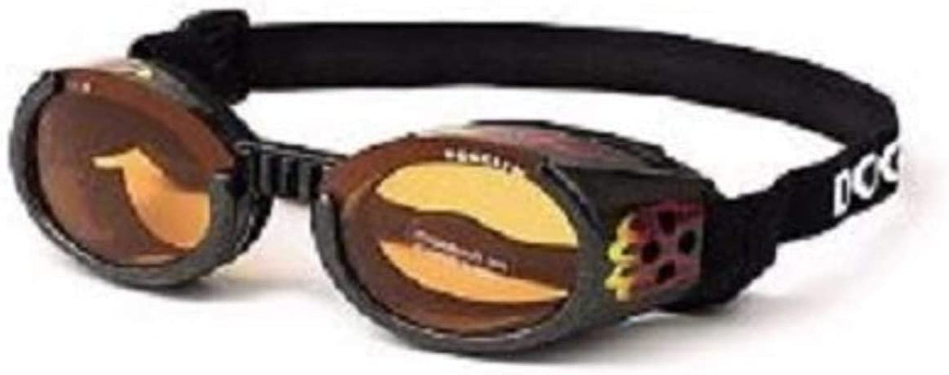 Doggles ILS Large Racing Flames Frame and Orange Lens Animals & Pet Supplies > Pet Supplies > Dog Supplies > Dog Apparel Doggles, LLC   