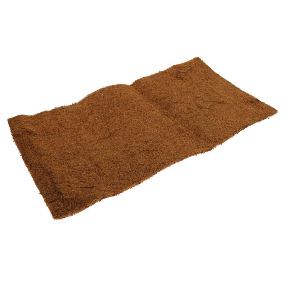 Breathable Reptile Amphibian Terrarium Coconut Mat Turtle Carpet Bedding Substrate - 80X40Cm Animals & Pet Supplies > Pet Supplies > Reptile & Amphibian Supplies > Reptile & Amphibian Substrates FITYLE   