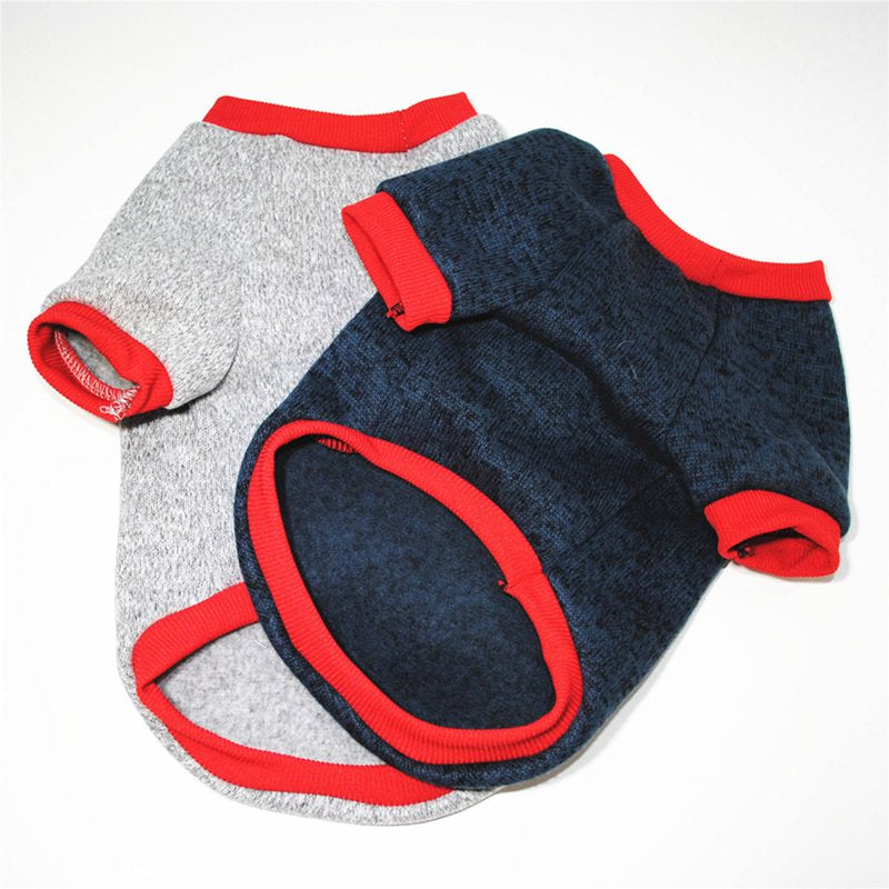 Fysho Pet Dog Winter Warm Raglan Sleeve Fleece Sweater for Small Medium Dogs Animals & Pet Supplies > Pet Supplies > Dog Supplies > Dog Apparel Fysho   