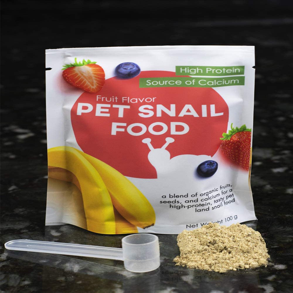 Fruit Flavored Pet Land Snail Food - Tasty High-Protein, Calcium Blend for Snails, Easy Addition to Your Garden Snails Terrarium or Snail Habitat Animals & Pet Supplies > Pet Supplies > Small Animal Supplies > Small Animal Food Southside Plants   