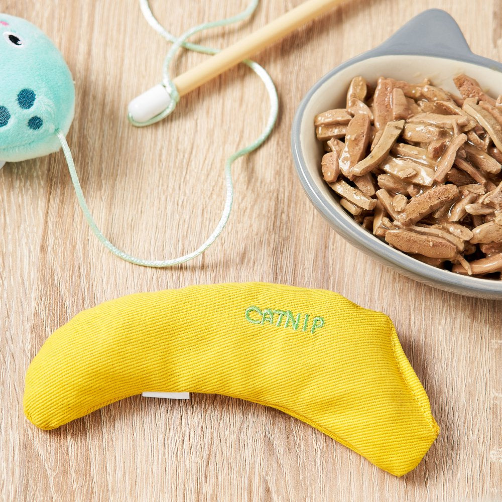 Vibrant Life Catnip Filled Banana Shaped Cat Toy for Cats and Kittens Animals & Pet Supplies > Pet Supplies > Cat Supplies > Cat Toys Vibrant Life   